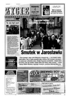 Życie Podkarpackie. 1999, nr 31 (1664) (4 sierpnia)