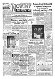Nowiny Rzeszowskie : organ Komitetu Wojewódzkiego PZPR. 1959, R. 11, nr 9 (10-11 stycznia)