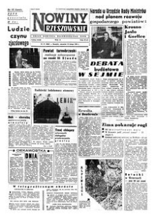 Nowiny Rzeszowskie : organ Komitetu Wojewódzkiego PZPR. 1959, R. 11, nr 37 (12 lutego)