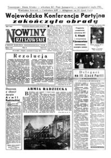 Nowiny Rzeszowskie : organ Komitetu Wojewódzkiego PZPR. 1959, R. 11, nr 46 (23 lutego)