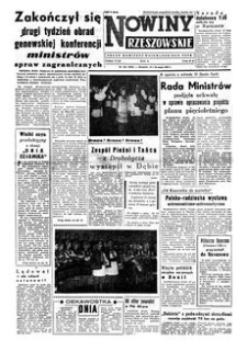 Nowiny Rzeszowskie : organ Komitetu Wojewódzkiego PZPR. 1959, R. 11, nr 124 (23-24 maja)