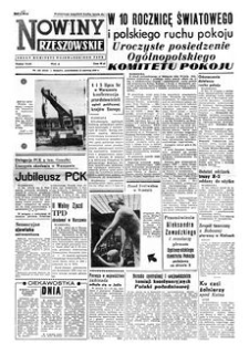 Nowiny Rzeszowskie : organ Komitetu Wojewódzkiego PZPR. 1959, R. 11, nr 143 (15 czerwca)