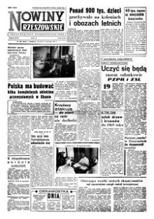 Nowiny Rzeszowskie : organ Komitetu Wojewódzkiego PZPR. 1959, R. 11, nr 200 (20 sierpnia)