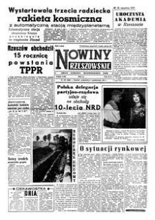 Nowiny Rzeszowskie : organ Komitetu Wojewódzkiego PZPR. 1959, R. 11, nr 239 (5 października)