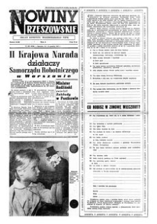 Nowiny Rzeszowskie : organ Komitetu Wojewódzkiego PZPR. 1959, R. 11, nr 299 (12-13 grudnia)