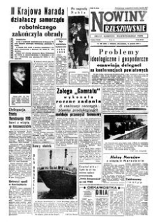 Nowiny Rzeszowskie : organ Komitetu Wojewódzkiego PZPR. 1959, R. 11, nr 300 (14 grudnia)