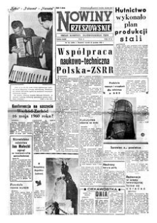 Nowiny Rzeszowskie : organ Komitetu Wojewódzkiego PZPR. 1959, R. 11, nr 311 (29 grudnia)