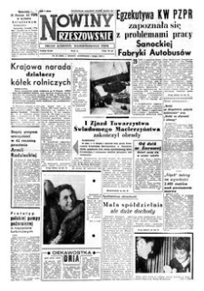 Nowiny Rzeszowskie : organ Komitetu Wojewódzkiego PZPR. 1960, R. 12, nr 26 (1 lutego)