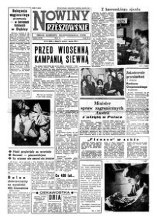 Nowiny Rzeszowskie : organ Komitetu Wojewódzkiego PZPR. 1960, R. 12, nr 51 (1 marca)
