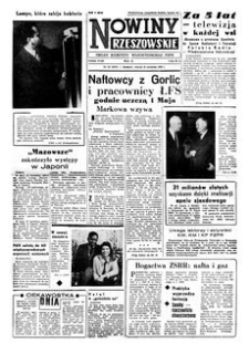 Nowiny Rzeszowskie : organ Komitetu Wojewódzkiego PZPR. 1960, R. 12, nr 92 (19 kwietnia)