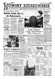 Nowiny Rzeszowskie : organ Komitetu Wojewódzkiego PZPR. 1960, R. 12, nr 145 (20 czerwca)