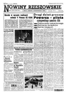 Nowiny Rzeszowskie : organ Komitetu Wojewódzkiego PZPR. 1960, R. 12, nr 197 (19 sierpnia)