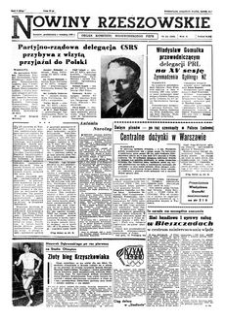 Nowiny Rzeszowskie : organ Komitetu Wojewódzkiego PZPR. 1960, R. 12, nr 211 (5 września)