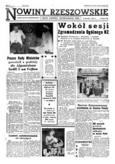 Nowiny Rzeszowskie : organ Komitetu Wojewódzkiego PZPR. 1960, R. 12, nr 238 (6 października)