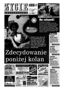 Życie Podkarpackie. 2002, nr 2 (1755) (9 stycznia)