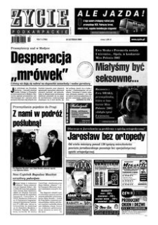 Życie Podkarpackie. 2002, nr 7 (1760) (13 lutego)