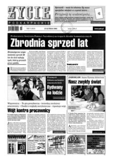 Życie Podkarpackie. 2003, nr 7 (1813) (12 lutego)