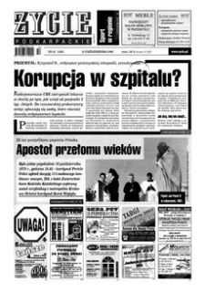 Życie Podkarpackie. 2003, nr 42 (1848) (15 października)