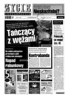 Życie Podkarpackie. 2003, nr 47 (1854) (19 listopada)