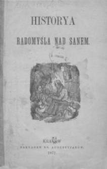 Historya Radomyśla nad Sanem