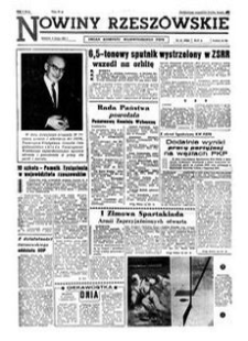 Nowiny Rzeszowskie : organ Komitetu Wojewódzkiego PZPR. 1961, R. 13, nr 31 (6 lutego)