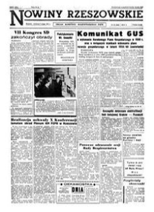 Nowiny Rzeszowskie : organ Komitetu Wojewódzkiego PZPR. 1961, R. 13, nr 34 (9 lutego)