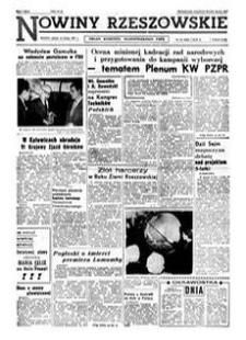 Nowiny Rzeszowskie : organ Komitetu Wojewódzkiego PZPR. 1961, R. 13, nr 35 (10 lutego)