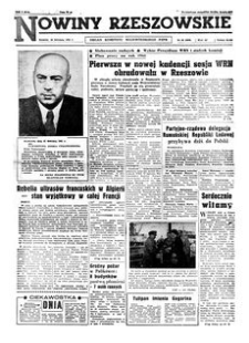 Nowiny Rzeszowskie : organ Komitetu Wojewódzkiego PZPR. 1961, R. 13, nr 96 (24 kwietnia)