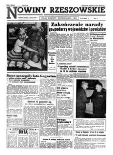 Nowiny Rzeszowskie : organ Komitetu Wojewódzkiego PZPR. 1961, R. 13, nr 128 (1 czerwca)