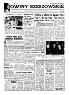 Nowiny Rzeszowskie : organ Komitetu Wojewódzkiego PZPR. 1961, R. 13, nr 133 (7 czerwca)