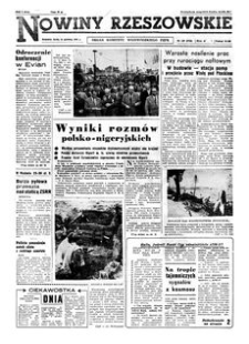 Nowiny Rzeszowskie : organ Komitetu Wojewódzkiego PZPR. 1961, R. 13, nr 139 (14 czerwca)
