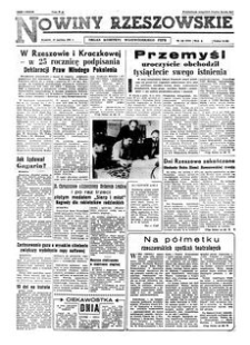 Nowiny Rzeszowskie : organ Komitetu Wojewódzkiego PZPR. 1961, R. 13, nr 143 (19 czerwca)