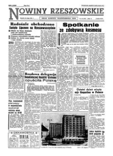 Nowiny Rzeszowskie : organ Komitetu Wojewódzkiego PZPR. 1961, R. 13, nr 173 (24 lipca)