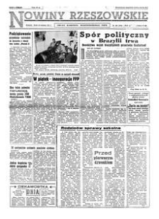 Nowiny Rzeszowskie : organ Komitetu Wojewódzkiego PZPR. 1961, R. 13, nr 205 (30 sierpnia)