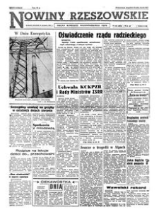 Nowiny Rzeszowskie : organ Komitetu Wojewódzkiego PZPR. 1961, R. 13, nr 206 (31 sierpnia)