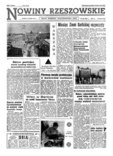 Nowiny Rzeszowskie : organ Komitetu Wojewódzkiego PZPR. 1961, R. 13, nr 209 (4 września)
