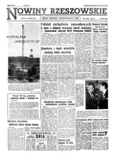 Nowiny Rzeszowskie : organ Komitetu Wojewódzkiego PZPR. 1961, R. 13, nr 217 (13 września)