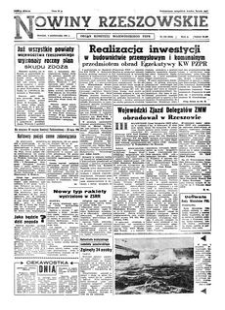 Nowiny Rzeszowskie : organ Komitetu Wojewódzkiego PZPR. 1961, R. 13, nr 239 (9 października)