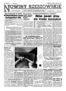 Nowiny Rzeszowskie : organ Komitetu Wojewódzkiego PZPR. 1961, R. 13, nr 271 (15 listopada)