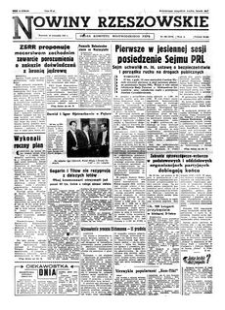Nowiny Rzeszowskie : organ Komitetu Wojewódzkiego PZPR. 1961, R. 13, nr 282 (28 listopada)