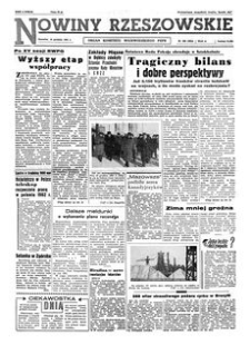 Nowiny Rzeszowskie : organ Komitetu Wojewódzkiego PZPR. 1961, R. 13, nr 300 (19 grudnia)