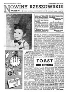 Nowiny Rzeszowskie : organ Komitetu Wojewódzkiego PZPR. 1961, R. 13, nr 308 (30-31 grudnia 1961-1 stycznia 1962)