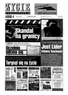 Życie Podkarpackie. 2004, nr 16 (1876) (21 kwietnia)