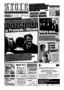 Życie Podkarpackie. 2005, nr 16 (1928) (20 kwietnia)