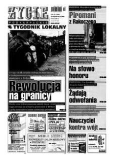 Życie Podkarpackie : tygodnik lokalny. 2005, nr 32 (1944) (10 sierpnia)