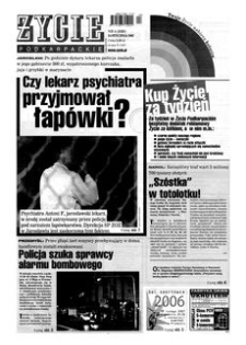 Życie Podkarpackie. 2007, nr 4 (2020) (24 stycznia)
