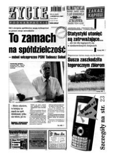 Życie Podkarpackie. 2007, nr 31 (2047) (1 sierpnia)
