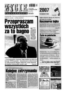 Życie Podkarpackie. 2007, nr 39 (2055) (26 września)