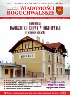 Wiadomości Boguchwalskie : biuletyn samorządowy miasta i gminy Boguchwała. 2019, nr 6 (123)