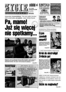 Życie Podkarpackie. 2008, nr 18 (2086) (30 kwietnia)